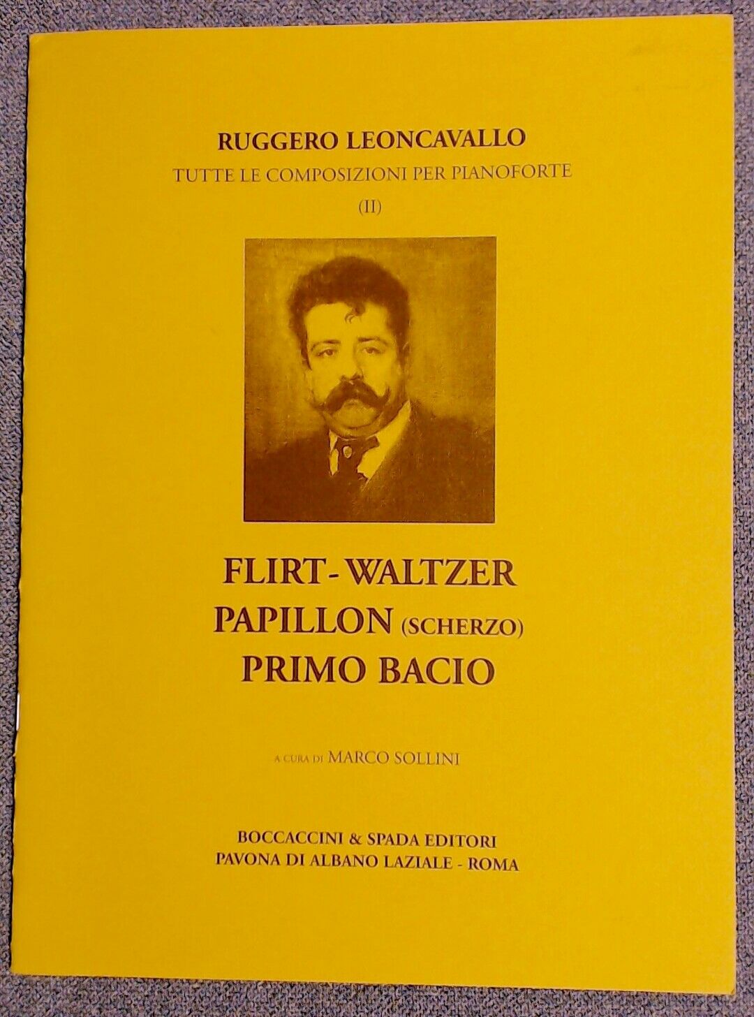 Ruggero Leoncavallo Flirt-Waltzer-Papillon Scherzo Primo Bacio - Click Image to Close